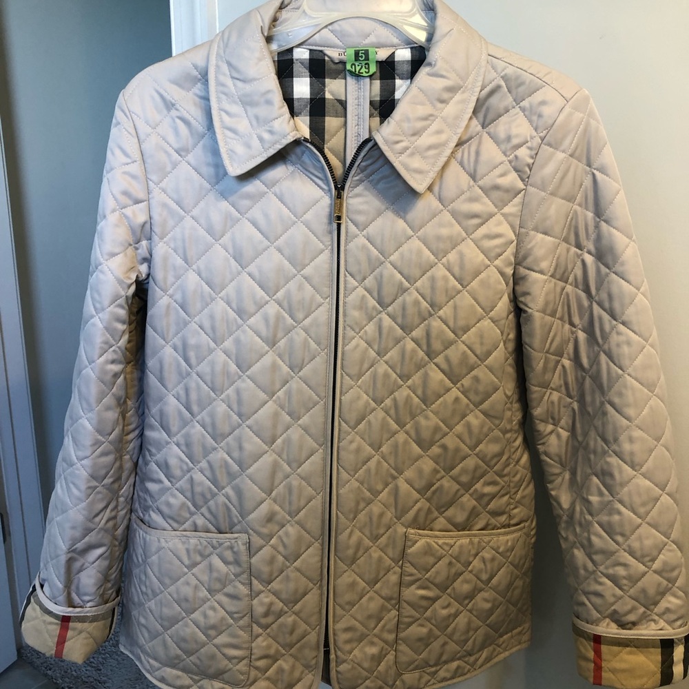 Burberry Quilted Jacket Ladies Medium